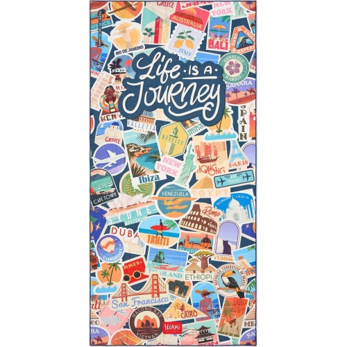 Legami Travel Stickers Beach Towel travel stickers BT0042 8052694118198