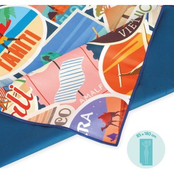 Legami Travel Stickers Beach Towel travel stickers BT0042 8052694118198