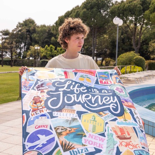 Legami Travel Stickers Beach Towel travel stickers BT0042 8052694118198