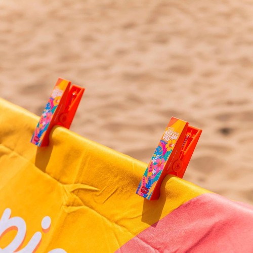 μανταλάκια Πετσέτας θαλάσσης Legami set of 2 beach towel clips -tropicana Dream CLI0003 8052694119430
