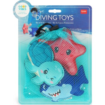 παιχνίδια κατάδυσης Legami 3 τεμ - diving toys NDT0001 8052694123871