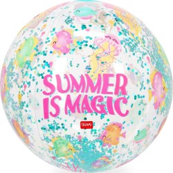 Legami Summer is Magic Inflatable Beach Ball - Glitter Beach Ball summer is magic BB0013 8052694122355