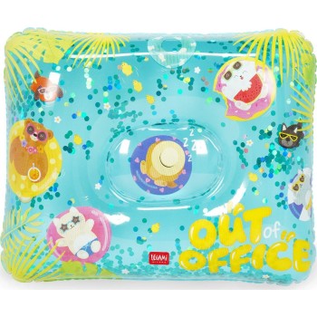 φουσκωτό μαξιλάρι θαλάσσης Legami inflatable pillow - Out of Office 37x30cm IP0015 8052694122409