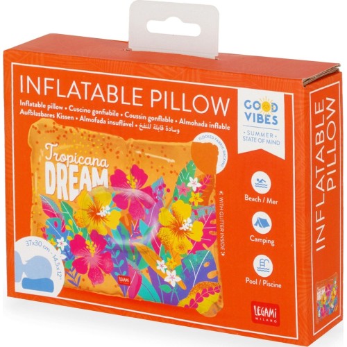 Legami Tropicana Dream Inflatable Pillow tropicana dream IP0017 8052694122423