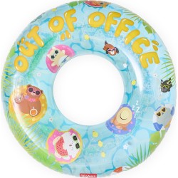 Legami Out of Office Maxi Inflatable Pool Ring - Maxi Pool Ring out of office SWIM0019 8052694122348