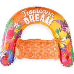 φουσκωτή κάθισμα θαλάσσης Legami Inflatable Pool Chair - Tropicana Dream 43.3x38.5 WFT0001 8052694122393