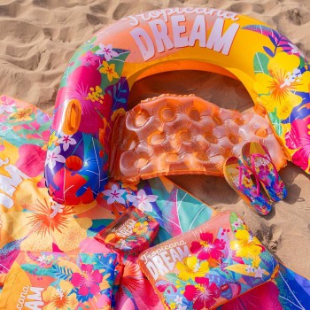 Legami Inflatable Pool Chair - Tropicana Dream WFT0001 8052694122393