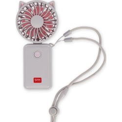 Legami Rechargeable Portable fan - Kitty FAN0005 8052694028671