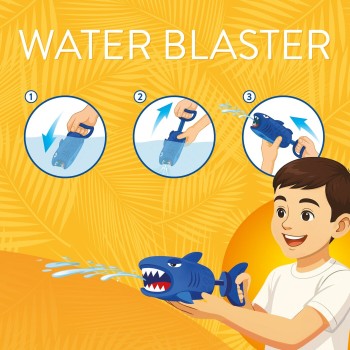 Legami Water Blaster - Shark shark WSK0002 8052694123895