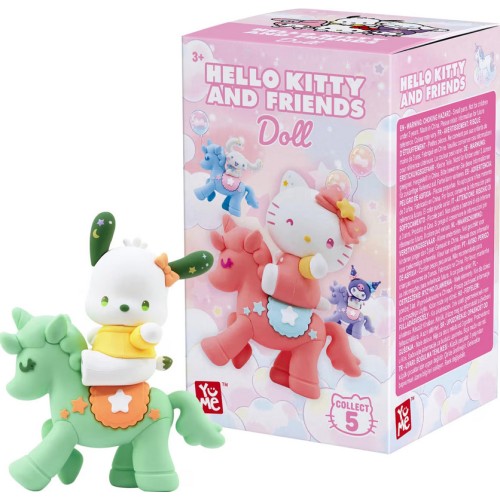 Yume Μίνι Φιγούρες Hello Kitty And Frriends 5Cm (Τυχαία Φιγούρα) TOY-0260 4895217512196