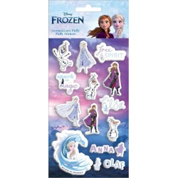 Diakakis imports Stickers Puffy 10x22cm Frozen 000564547 5205698699023