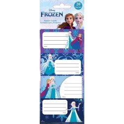 Diakakis imports Ετικέτες αυτοκ Frozen 20τεμ 5φυλλα 000564557 5205698699719