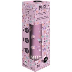 Diakakis imports Θερμός Ανοξείδωτο Must Team Πεταλούδες 500 ml με LED ένδειξη θερμοκρασίας 000587477 5205698821783