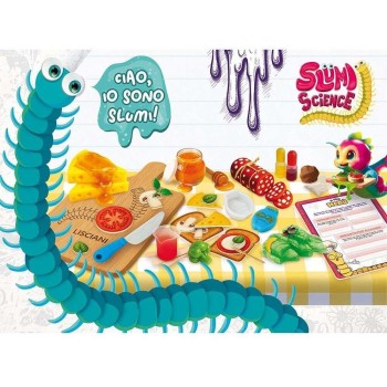 Lisciani Slumi Science Snacks Squish & Slime Σετ Δημιουργίας Ζουληχτών Σνάκς  09.117215 8008324119578