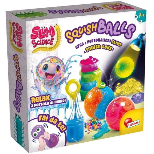 Lisciani Slumi Science Squish Balls Σετ Δημιουργίας Ζουλιχτών 09.113972 8008324119554