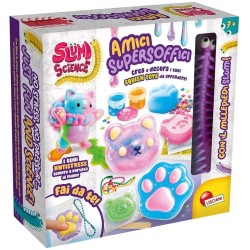 Lisciani Slumi Science Super Soft Friends Squishy Keychain Creation Kit  09.117963 8008324119561