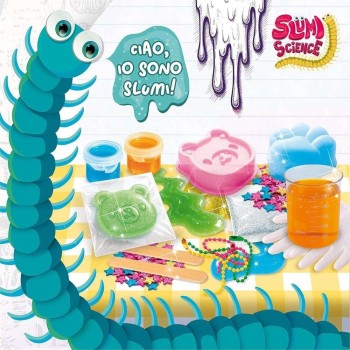 Lisciani Slumi Science Super Soft Friends Σετ Δημιουργίας Ζουλιχτού Μπρελόκ 09.117963 8008324119561