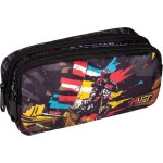 Diakakis imports School Pencil Case Must Team Bike 2 Zippers 000587200 5205698807374