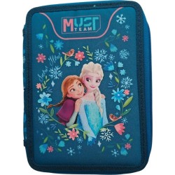 Diakakis imports Σχολική Κασετίνα Διπλή Γεμάτη Disney Frozen Flowers Must Team 000565993 5205698826108