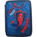 Diakakis imports Σχολική Κασετίνα Διπλή Γεμάτη Spider - Man NYC Hero Must Team 000508824 5205698826221