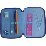 Diakakis imports School Pencil Case Double Filled Disney Stitch - Angel Ohana Must Team 000565996 5205698826245