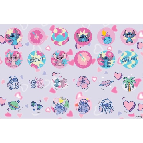 Diakakis imports Painting Block 23x33cm 40 sheets Self-stencil- 2 pages 2 sheets Lilo and Stitch 1 000565857 5205698816949