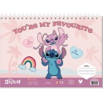 Diakakis imports Painting Block 23x33cm 40 sheets Self-stencil- 2 pages 2 sheets Lilo and Stitch 2 000565858 5205698816970