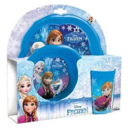 Gialamas Παιδικό Σετ 3Τεμ. Disney Frozen Snowflakes Shape TRU63092 063562630924