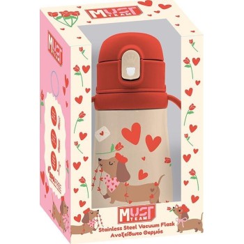 Diakakis imports Vacuum Flask Stainless Steel Must Team Little Dog 350 Ml 000587466 5205698821417