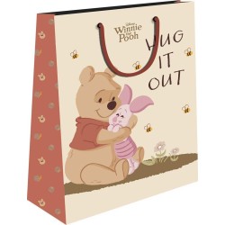 Diakakis imports Paper Gift Bag 18x23x11cm Winnie 000565809 5205698811388