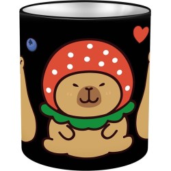 Diakakis imports Pencil Holder Must Team Capybara Metal 10x11 Cm 000587455 5205698820793