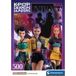 Clementoni παιδικό παζλ high quality k-pop demon hunters compact box 500 τμχ 1220-35626 8005125356263