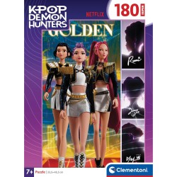 Clementoni Puzzle Super Color K-pop Demon Hunters 180 pcs 1210-21761 8005125217618