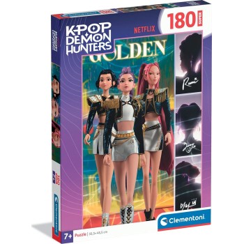 Clementoni Puzzle Super Color K-pop Demon Hunters 180 pcs 1210-21761 8005125217618