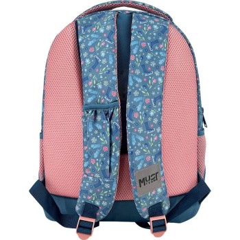 Diakakis imports School Backpack Elementary Disney Frozen Blue Must Team 3 Compartments 000565775 5205698806490