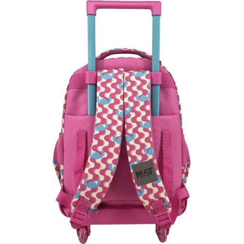Diakakis imports Σχολική Τσάντα Τρόλεϊ Δημοτικού Disney Stitch Pink Must Team 3 θήκες 000565972 5205698825408