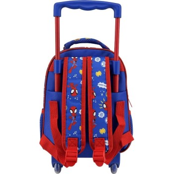 Diakakis imports School Trolley Bag Kindergarten Spidey And His Amazing Friends Must Team 2 Compartments 000508802 5205698823886