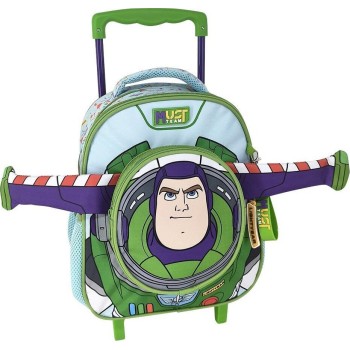 Diakakis imports School Trolley Bag Kindergarten Disney Toy Story Buzz Must Team 2 Compartments 000566034 5205698832574