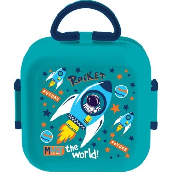 Diakakis imports Lunch Box Must Team 550ml Pp Plastic With Fork And Spoon In 4 Designs 000587532 5205698823367