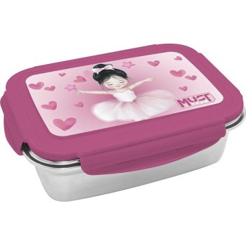 Diakakis imports Lunch Box Kids Must Team 900ml Boy - Girl With Stainless Steel Base 4 Designs 000587524 5205698823183