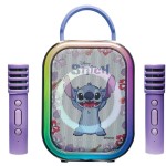 Lexibook Φορητό Ηχείο Bluetooth Karaoke Με 2 Ασύρματα Μικρόφωνα Disney Stitch 25.BTC030D 3380743121710