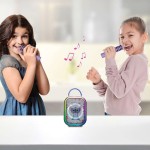 Lexibook Φορητό Ηχείο Bluetooth Karaoke Με 2 Ασύρματα Μικρόφωνα Disney Stitch 25.BTC030D 3380743121710