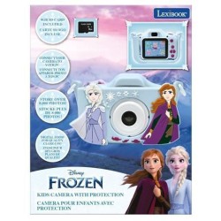 Lexibook Children's Digital Camera With 3D Silicone Protective Case Disney Frozen 25.DJ078FZ 3380743106472