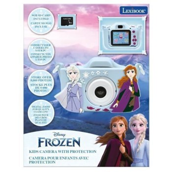 Lexibook Children's Digital Camera With 3D Silicone Protective Case Disney Frozen 25.DJ078FZ 3380743106472