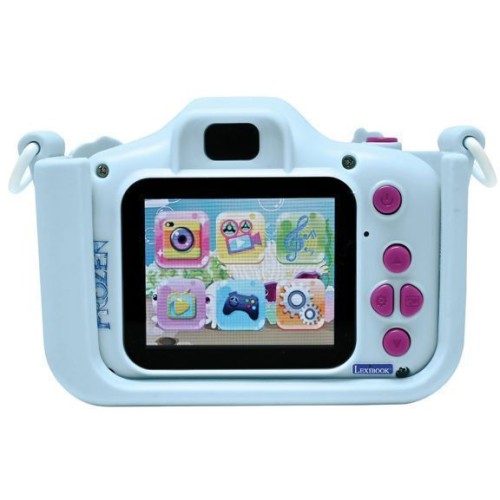Lexibook Children's Digital Camera With 3D Silicone Protective Case Disney Frozen 25.DJ078FZ 3380743106472