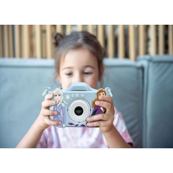 Lexibook Παιδική Ψηφιακή Κάμερα Με 3D Προστατευτική Θήκη Σιλικόνης Disney Frozen 25.DJ078FZ 3380743106472