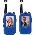 Lexibook Rechargeable Video Color Screen Walkie Talkie With 500 Meter Range 25.TWV10 3380743130224