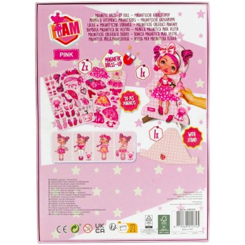 canenco I Am Magnetic Dress-Up Model - Pink IAM25251 / IAM23251A 8719668012745