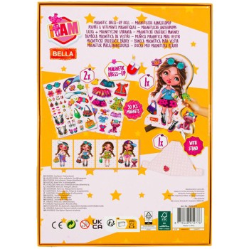 canenco I Am Magnetic Dress-Up Model - Bella IAM25251 / IAM23251D 8719668012776
