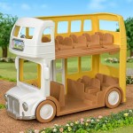 Epoch Sylvanian Families Διώροφο Λεωφορείο Βρεφονηπιακού Σταθμού 5879 5054131058794